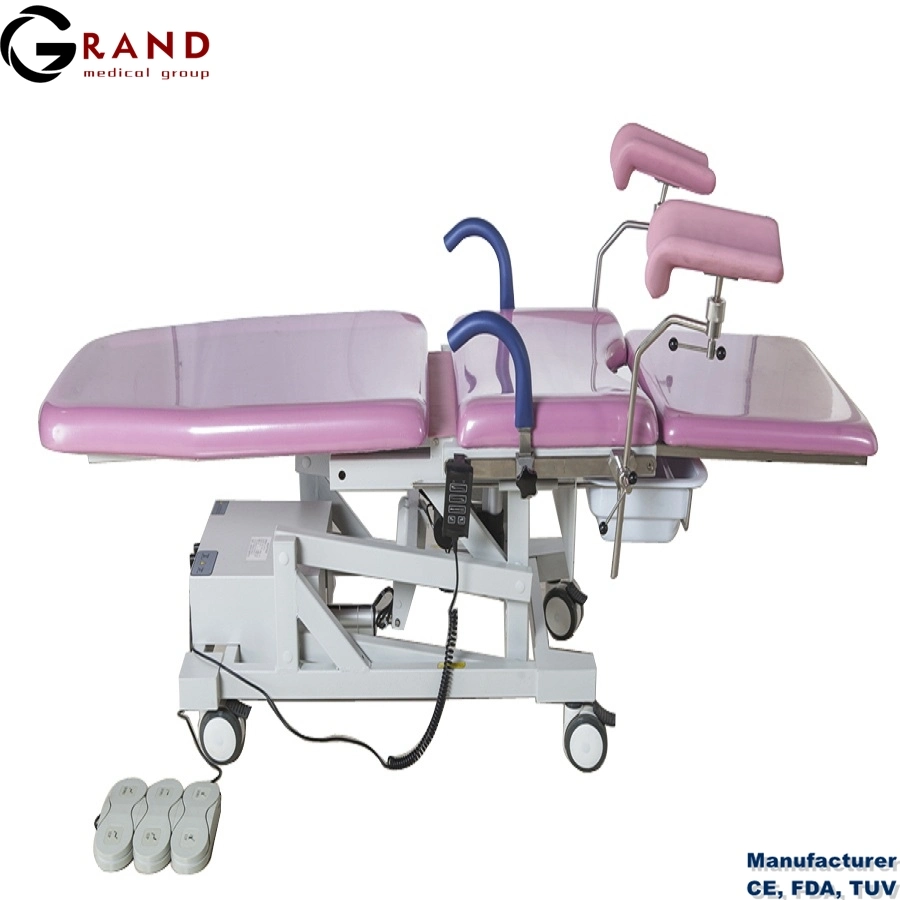 Hospital Electric Gynecology Bed Table Labor Birthing Bed Table Delivery Bed Operating Table for Medical Equipment