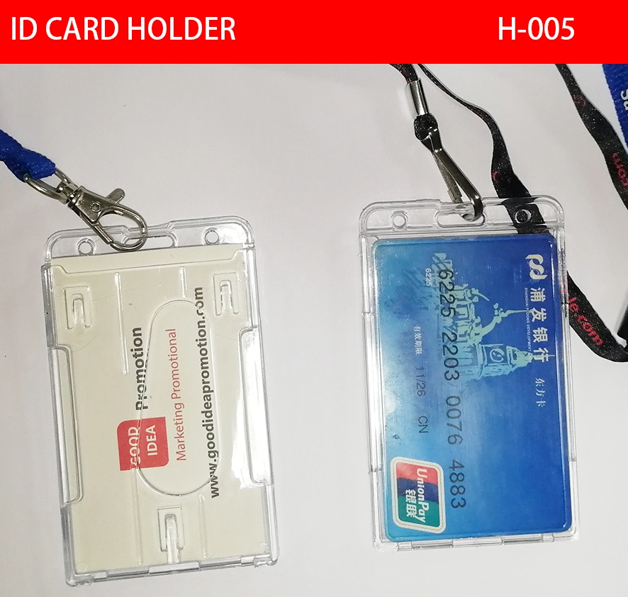 Plastic Clear Card Holder, Bank Card Holder, ID Card Holder, Promotional Card Holder