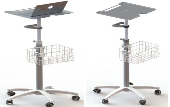 Guangdong Top 5 Manufacturers Production Patient Monitor Trolley Aluminum Monitor Stand