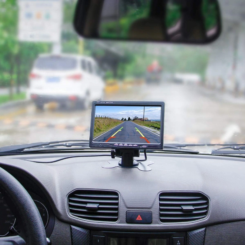 7inch TFT Stand Dashboard Rear View Monitor Car Video Monitor