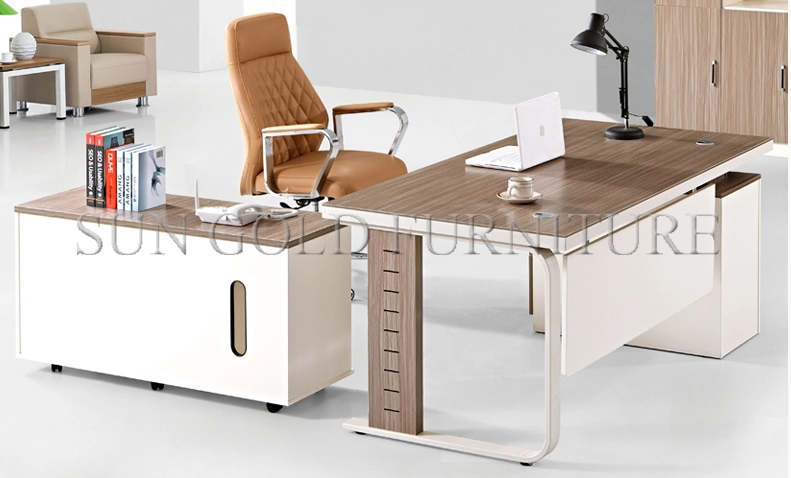 Modern Wooden Cheap Staff Office Furniture Table Computer Desk (SZ-ODT603)