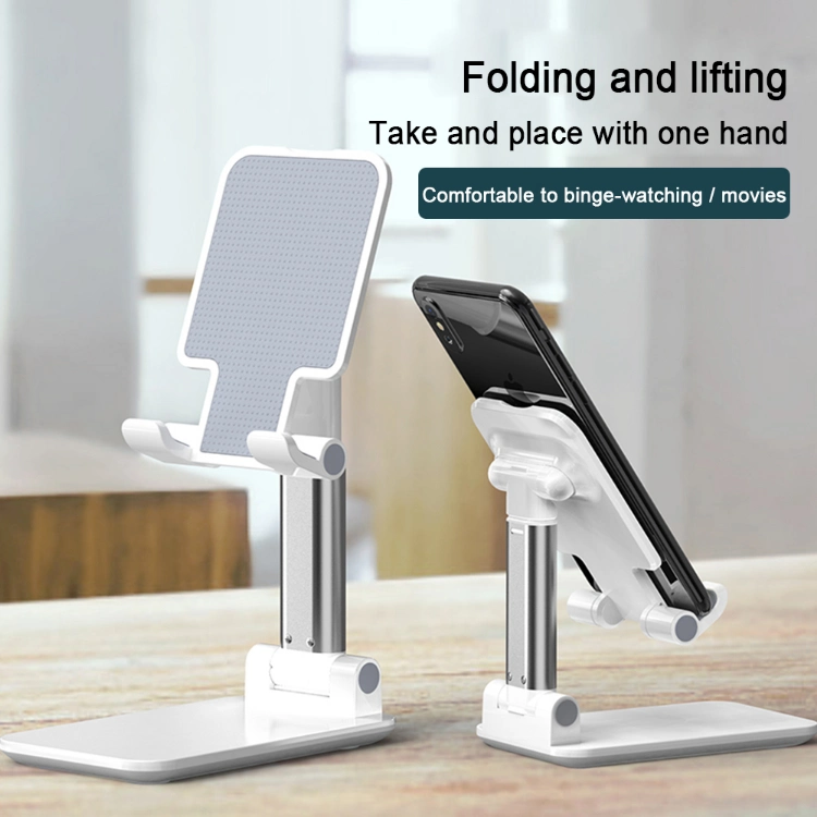 Desktop Foldable Adjustable Cell Phone Stand Tablet Holder for Home/ Office