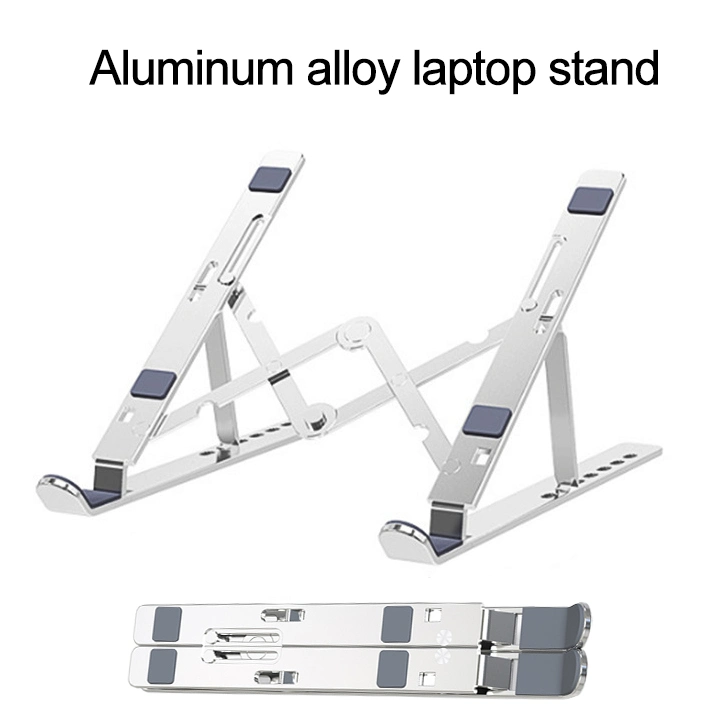 Aluminum Alloy Adjustable Height Notebook Holder Stand Portable Laptop Stand