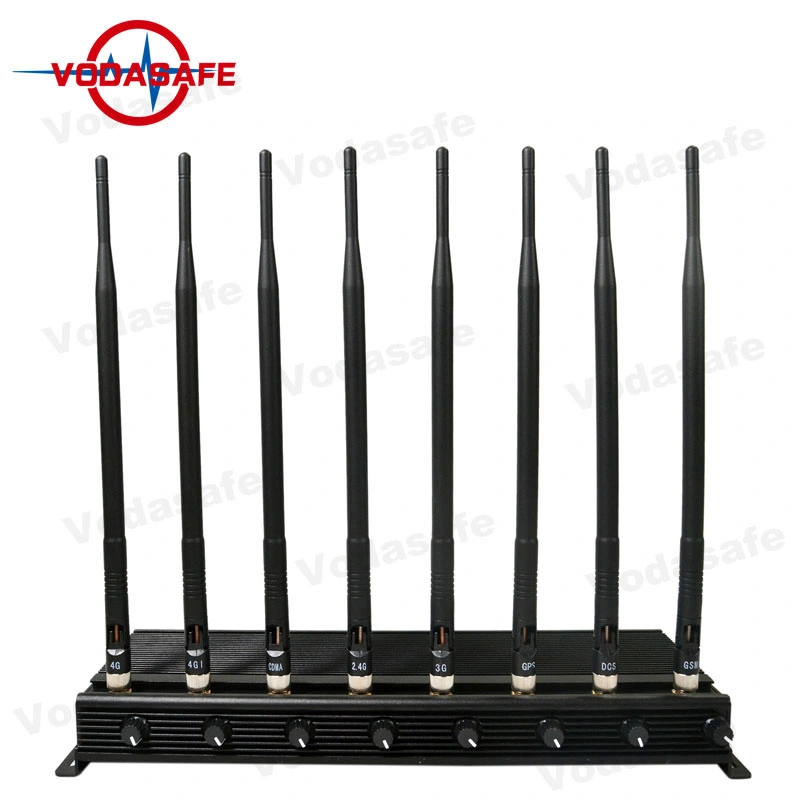 GPS 3G 4G WiFi Cell Phone Signal Jammer 30m Jamming Range Cell Phone Signal Interrupter