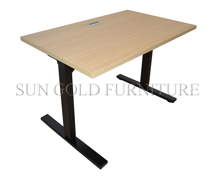Modern L Shape Office Table Electric Height Adjustable Desk (SZ-HDL008)