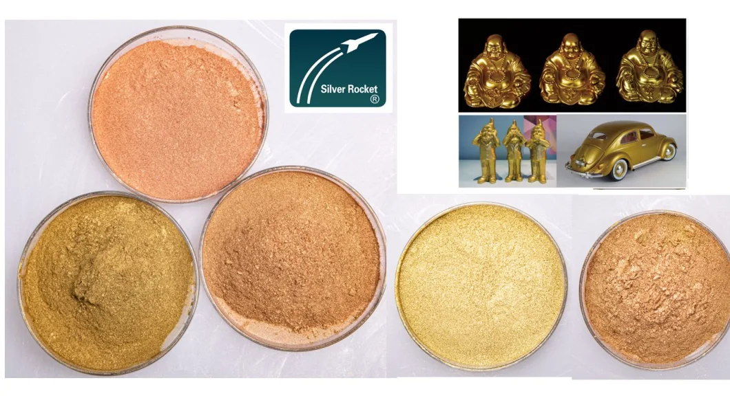 Leafing Metallic Gold Bronze Powder Copper Powder 99.99%