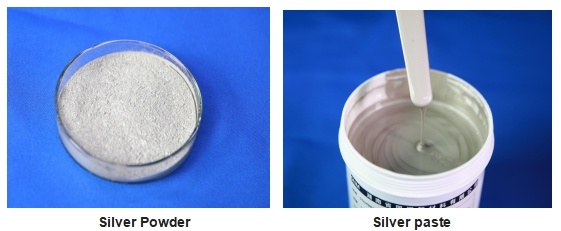 Superfine Brownish Black Fine Silver Powder for Conductive Silver Paste AG