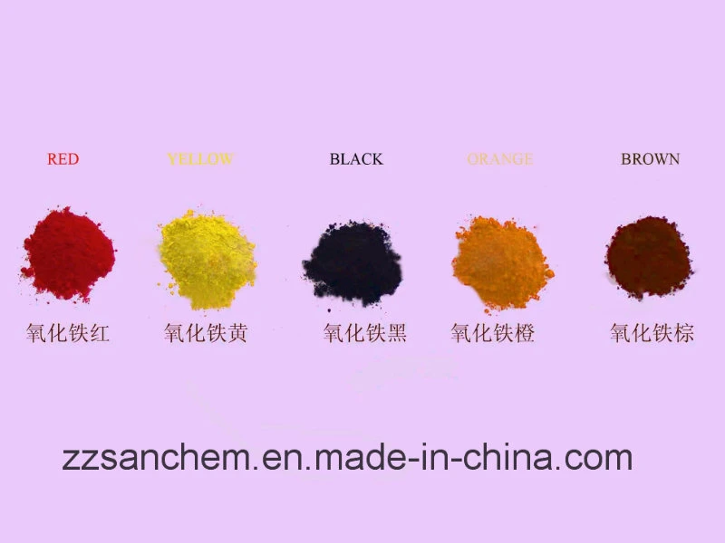 CAS No 1309-37-1 Red Iron Oxide Powder Pigment as Iron Oxide Dyes