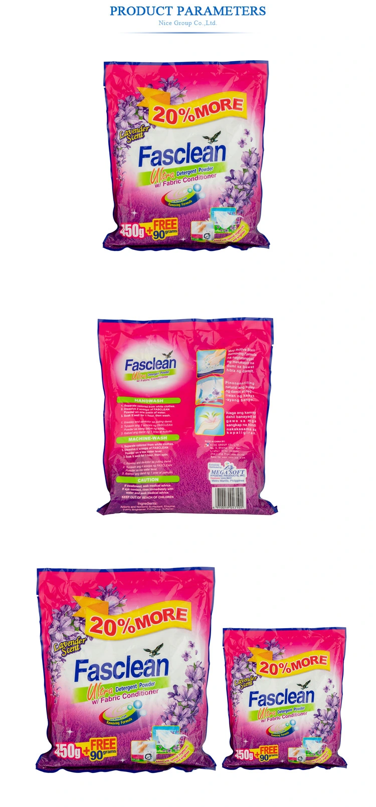 Fasclean  Ultra  Detergent  Powder
