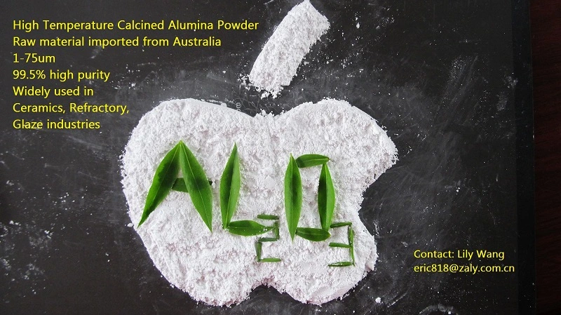 High Alumina 99% Calcined / Activated Alumina Powder for Refractory