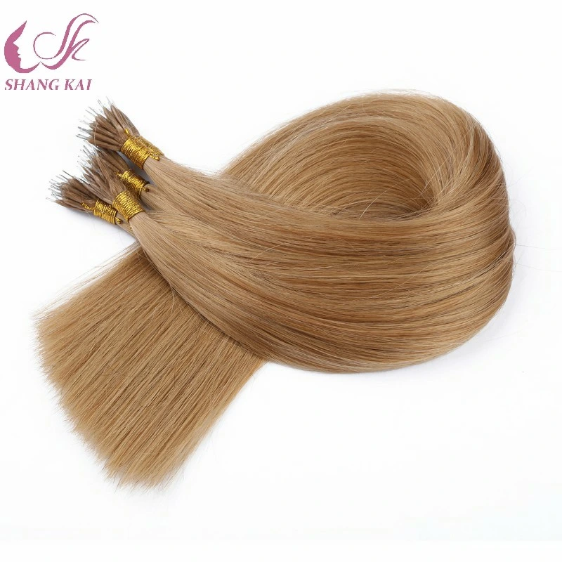 Full Cuticle Aligend Nano Ring / Nano Tip / Nano Bead Hair Extensions with Factory Price