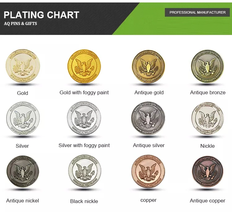 Metal Gold Plating Football UK Coin Wonderful and 2D Coins with Colors (160)