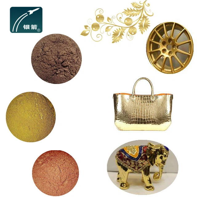 Gold Pigment Golden Color Pigment Bronze Copper Powder Pigment for Powder Coating