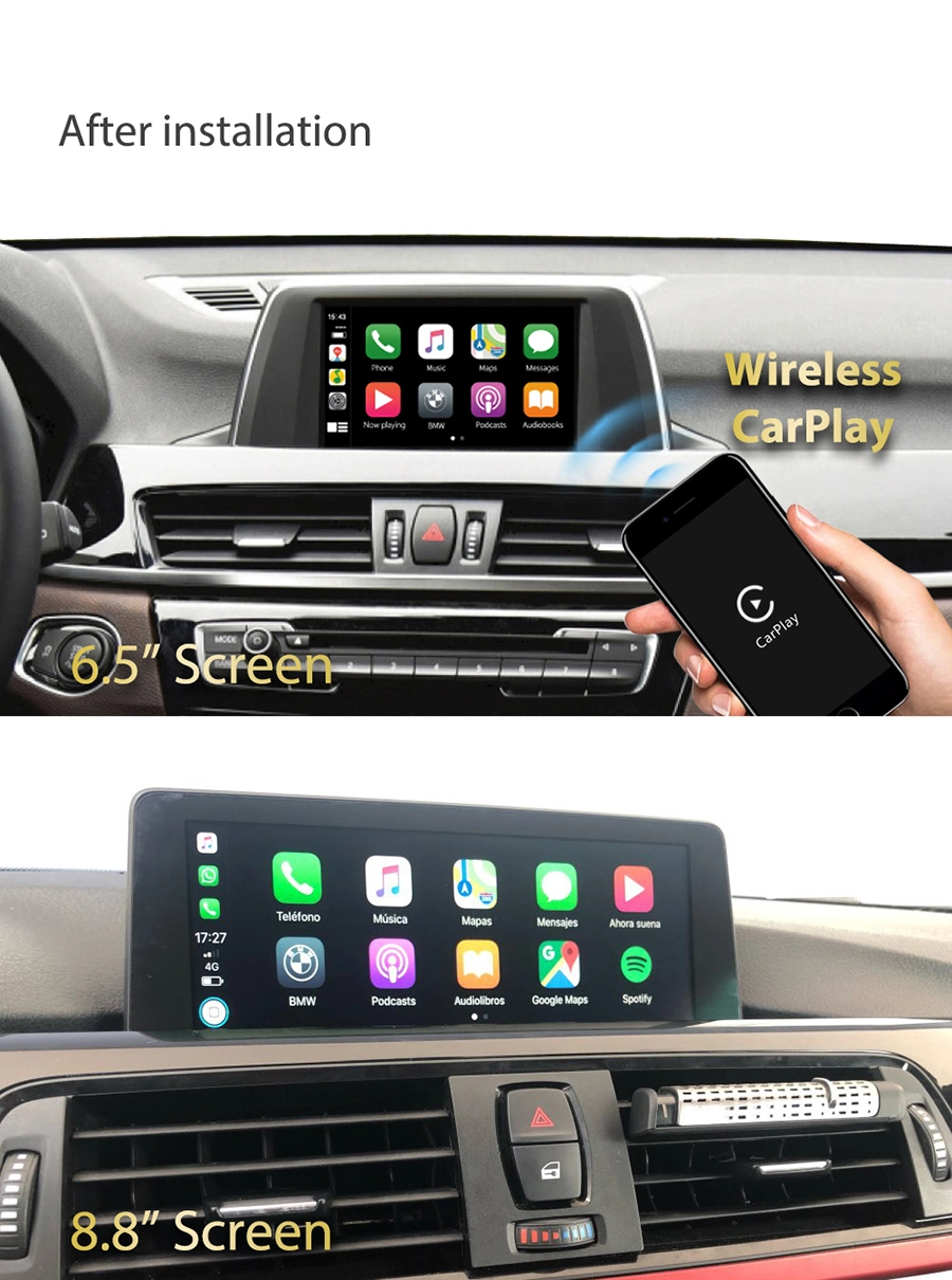 Witson Wireless Carplay for BMW Cic OEM Screen Upgrade System Multimedia Andriod Auto Smart Module