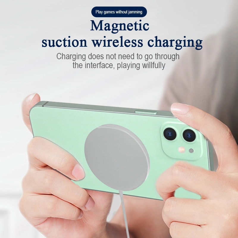 2020 Newest Headset Wireless Charging Station for iPhone Magnet Magsafe Wireless Charger 15W Wireless Charger