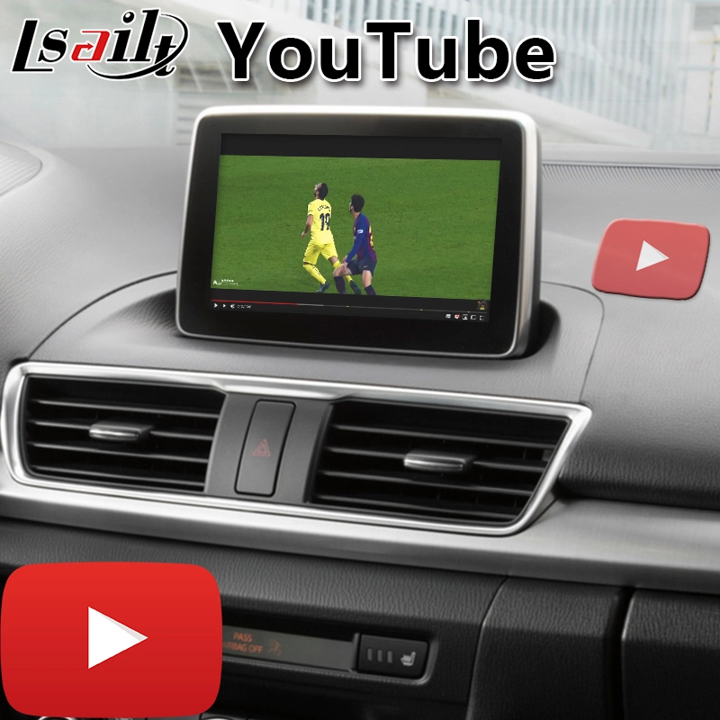 Lsailt GPS Android Navigation Video Interface for Mazda 3 Car Accessories with 3GB RAM
