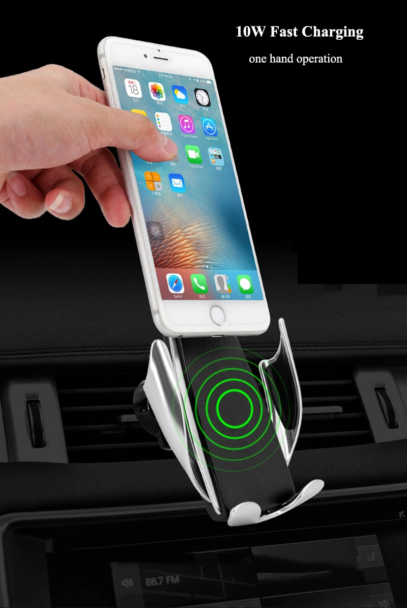 S5 Car Wireless Charger 10W Fast Qi Wireless Charging