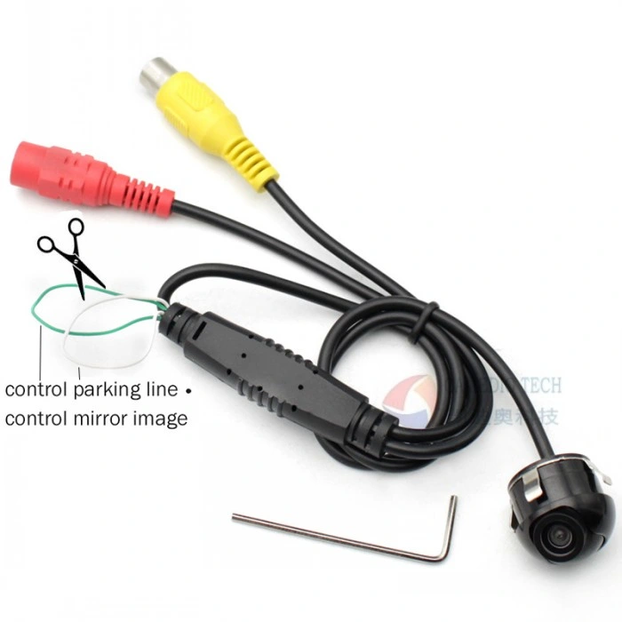 CMOS CCD 360 Degree Rotatable Car Side Front Rear View Camera