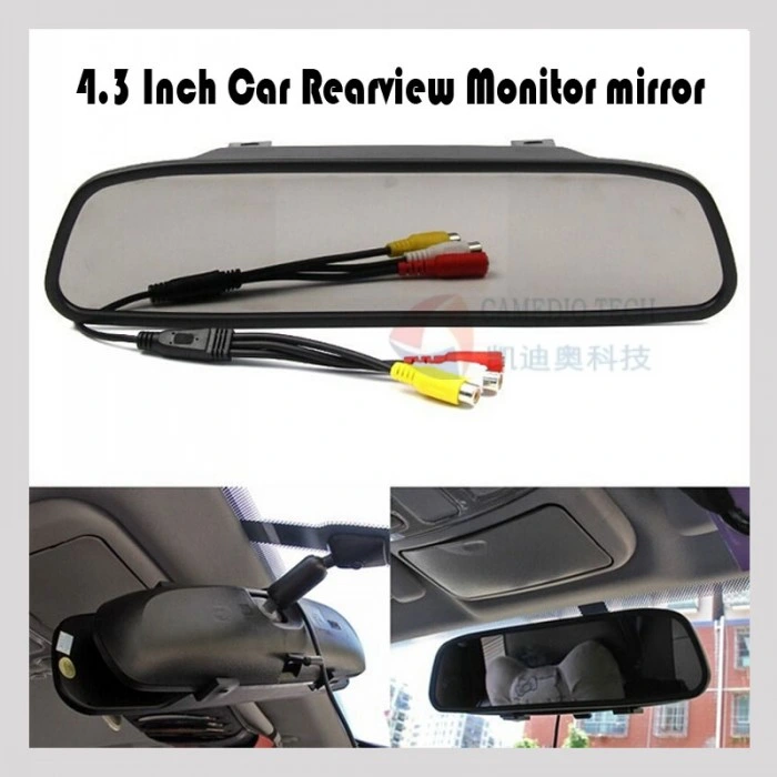 4.3inch Car Rear View Mirror System 4.3