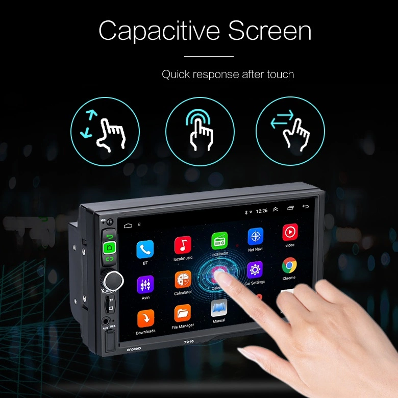 Explosive General Purpose 7 Inch Car Navigation Video Player for Android