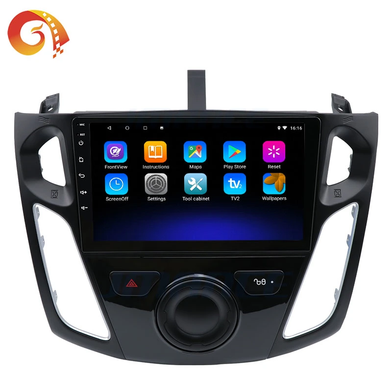 Factory 2DIN Car Android Dashboard Stereo Multimedia WiFi Navigation DVD Player Car Radio for Ford Focus