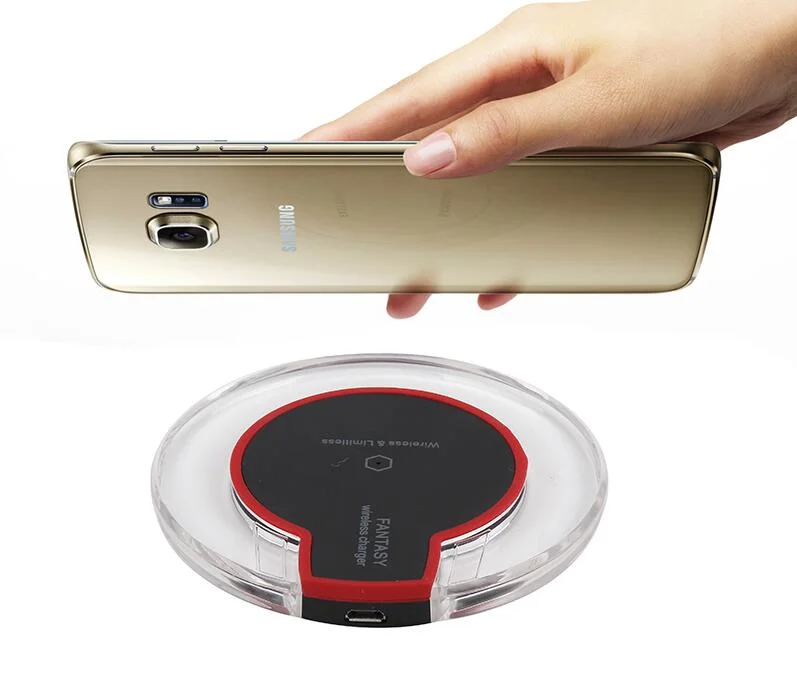 Crystal K9 Wireless 5V Desk Charging Pad for Mobile Phone