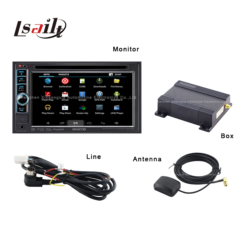 Car GPS Android Navigation Box for Kenwood/Jvc/Pioneer with 800*480