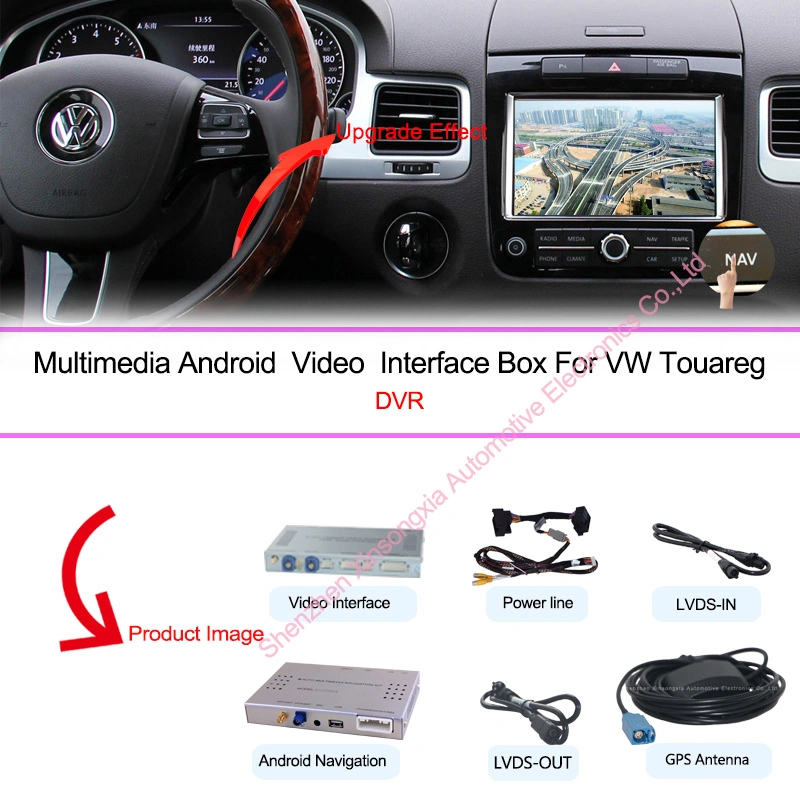 Car Navigation Multimedia for VW Volkswagen Touareg 6.5