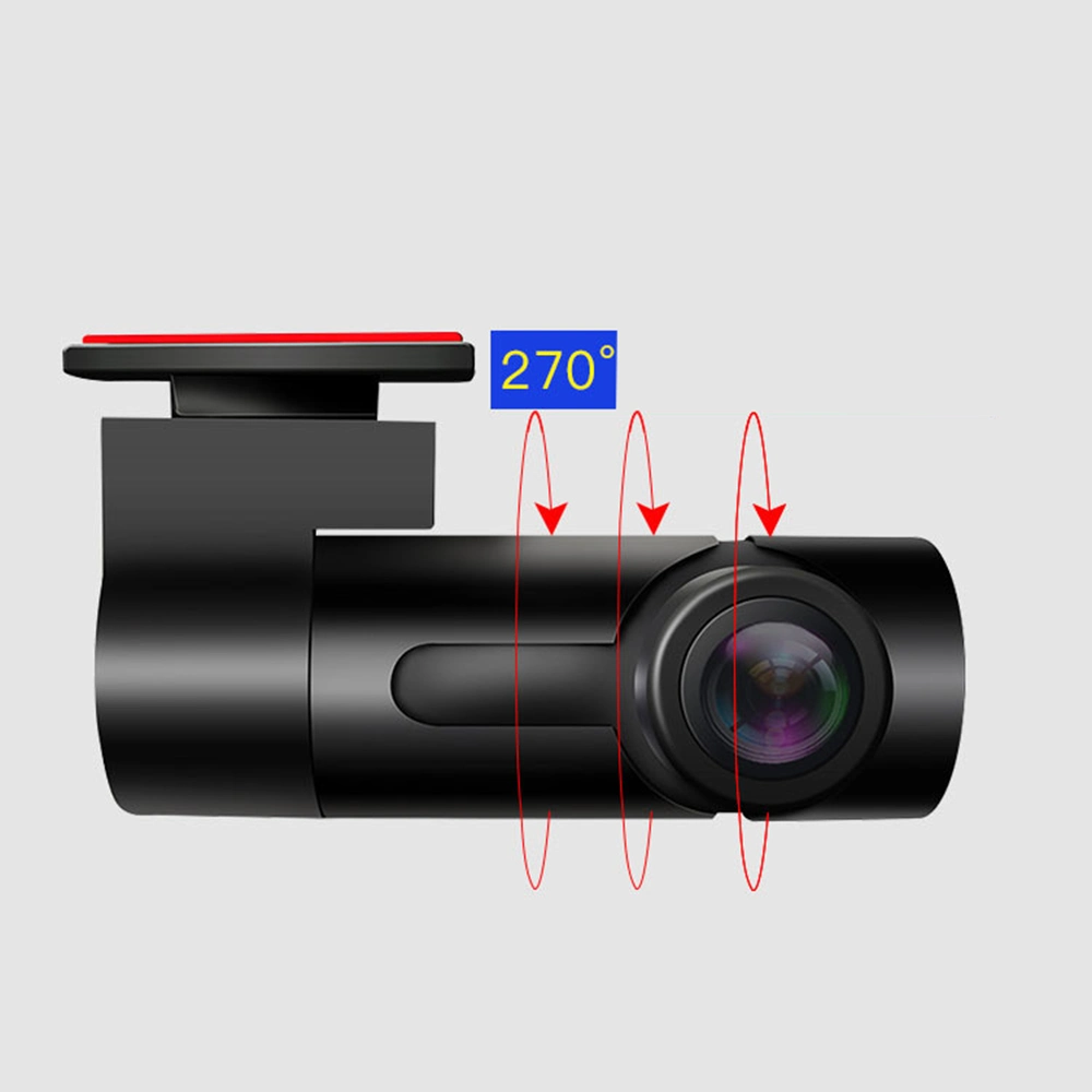 Car Dash Board HD 1080P Mini Car DVR WiFi Dash Camera Night Vision Hidden Video Recorder APP, Wide Angle Car DVR Dashboard Camera 360 Degree Rotate Esg12909