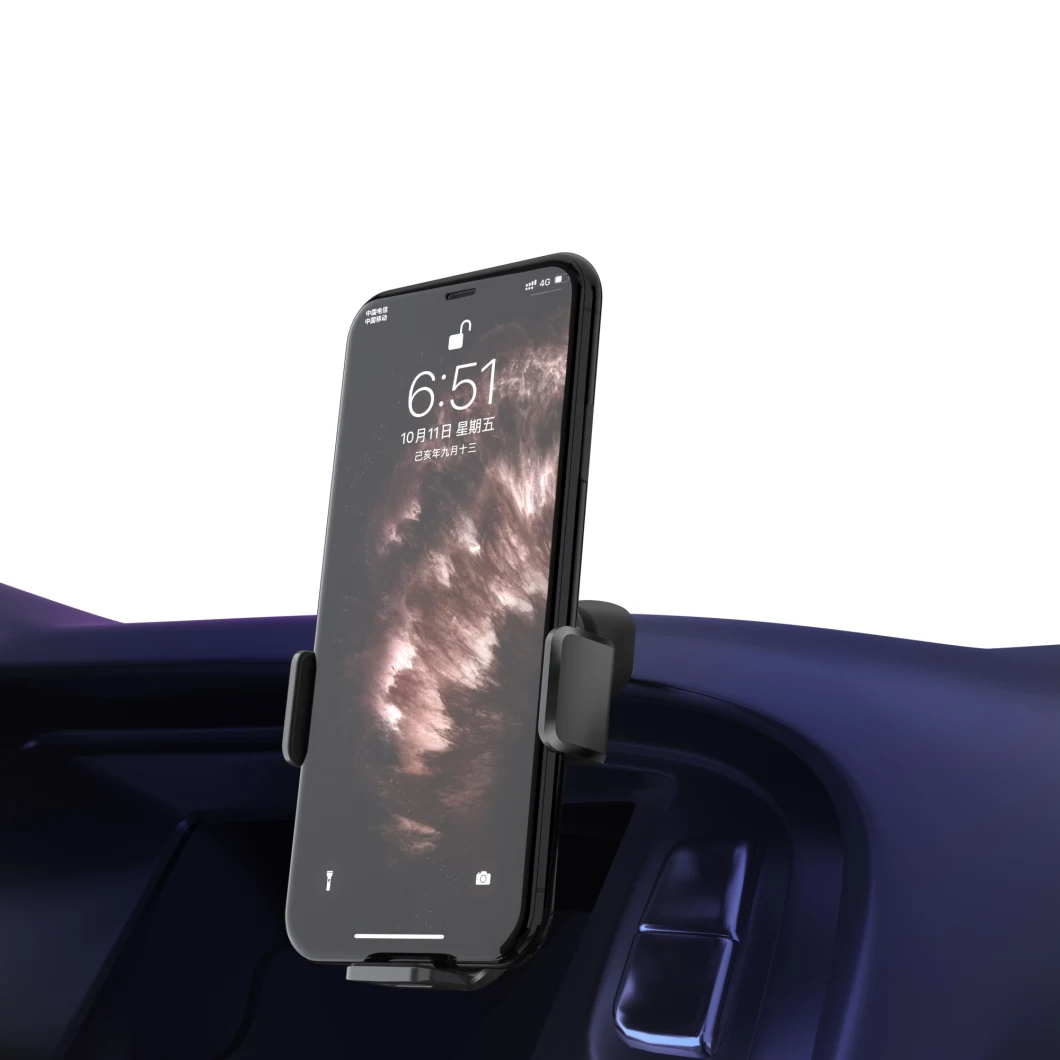 Intelligent Infrared Induction Car Wireless Charging Clip Bracket Mobile Phone Holder Wireless Charger