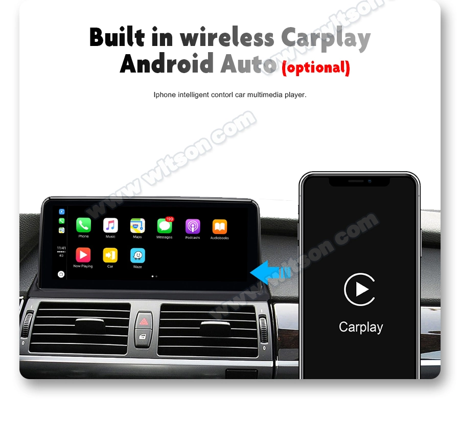 Witson Android 10 Big Screen Car Multimedia for BMW 5 Series G30 (2018-) Evo System System Vehicle Radio Player