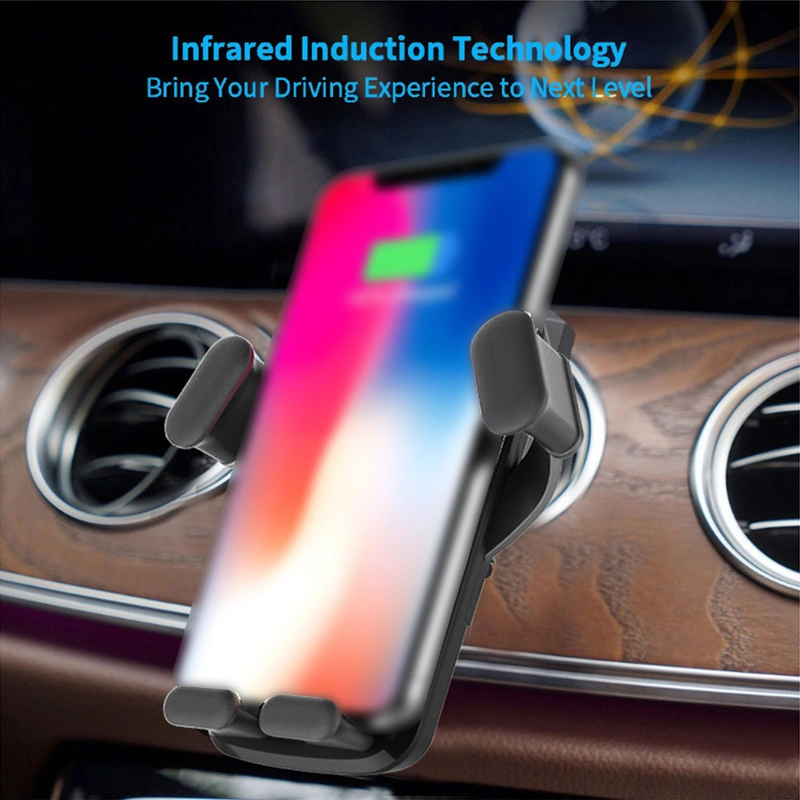 Car Air Vent Mount Holder 10W Fast Charge Wireless Charger Stand