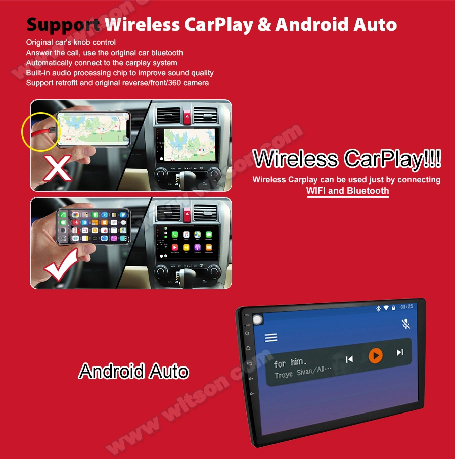 Witson Android 10 Android Car Multimedia System for KIA 2012 Crerato Manual-Aircondition 4GB RAM 64GB