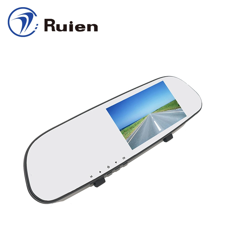 5 Inch Touch Screen Wide Screen 1080P Car DVR Recorder Dashcam Rearview Mirror Car Camera with Night Vision
