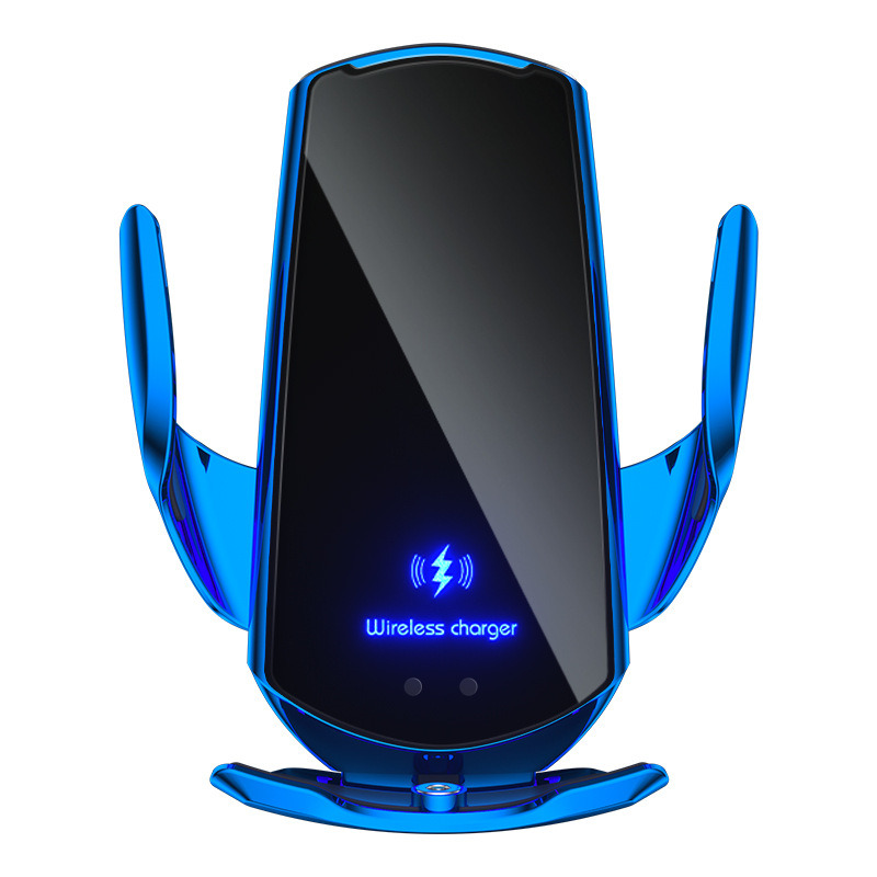 Q3 Fast Charging Auto Clamping Phone Car Holder Wireless Charger for Samsung for Huawei