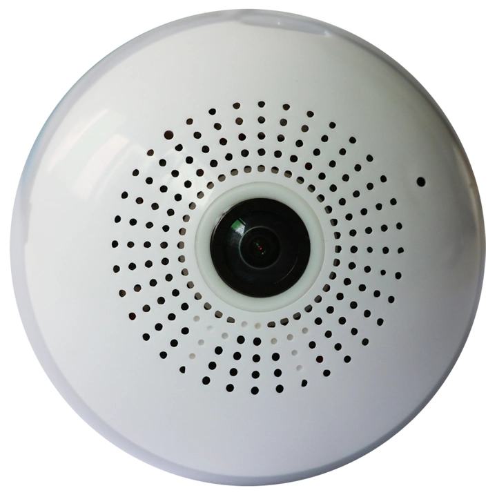 2MP Surveillance System 360 Degree Fisheye Mobile Light Bulb Camera