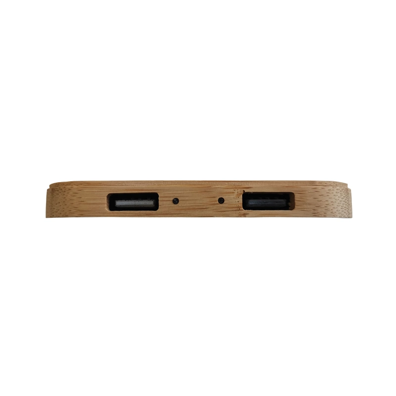 Wireless Phone Charging Station Wood Bamboo Wireless Charger Portable Charger for Iphones