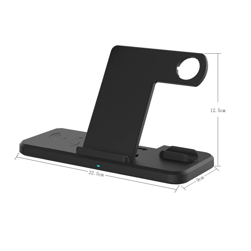 Wireless Charger, Sungseng 4 in 1 Charging Dock Station for Airpods/Iwatch Series 6/Se/5, 15W Fast Wireless Charging Stand for iPhone 12, 11 PRO, 11 PRO Max.