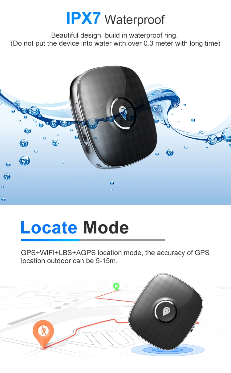 Mini GPS Tracker Animal Time GPS Tracker Kids / Animal / Car GSM / GPRS / GPS Tracking Device