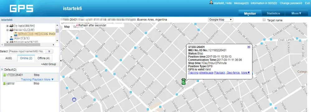 GPS Location GPRS Vehicle Bus Car Motorcycle Monitoring Google Maps GPS Car Tracking System