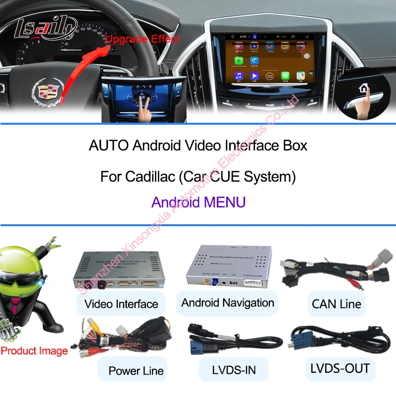 Car Video Interface Box for Cadillac/Buick/Opel Android Navigation Box