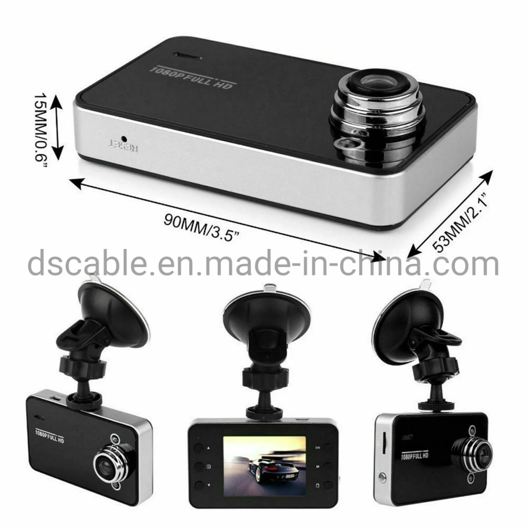 Car Dash Cam DVR Camera HD 1080P Vehicle Video Recorder with Night Vision G-Senor