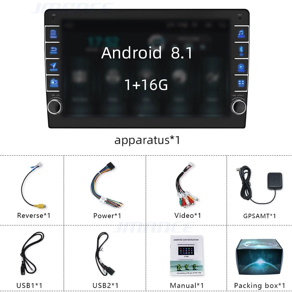 Factory 10 Inch Car with Camera Bluetooth Android Mirror Link Radio Multimedia Player WiFi Car Stereo