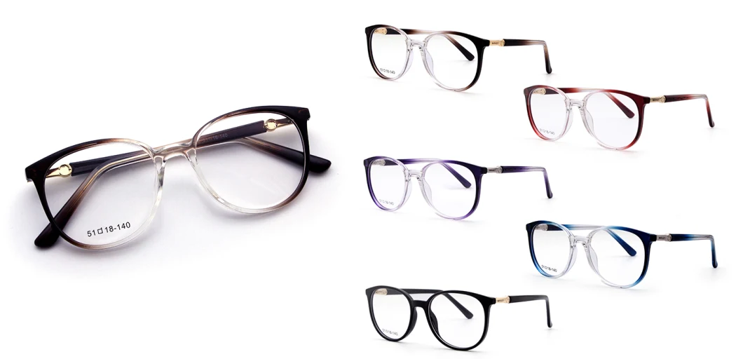 180 Degree Spring Hinge Tr90 Optical Frame Spectacle Frame for Myopia Glasses Computer Glasses Reading Glasses