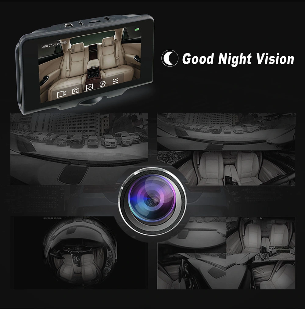 New Arrival 2020 HD1080p Panoramic 360 Car DVR Car Dash Cam Car Video Recorder Camera