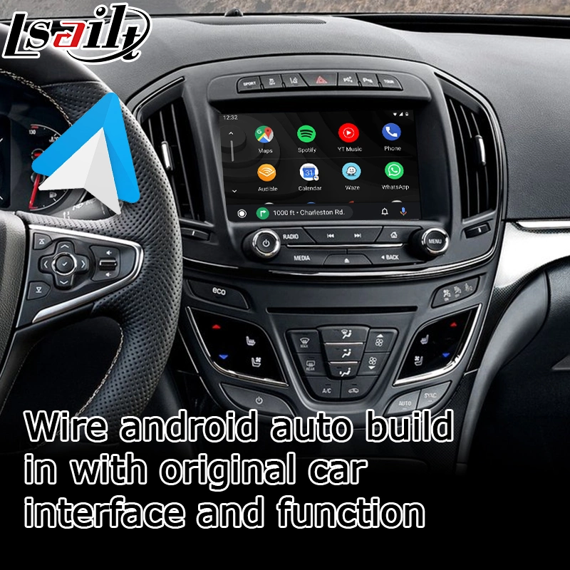 Wireless Carplay Android Auto Interface Box for Opel Insignia Youtube Play Buick Regal Intellilink System