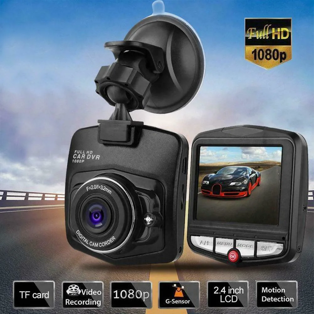 Full HD 1080P Automobile Car DVR Video Recorder Dash Cam Camera with Night Vision