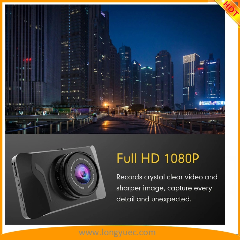 3'' Car Dash Cam with 170 View Angle FHD1080p Loop Recording G-Sensor Car DVR Camera