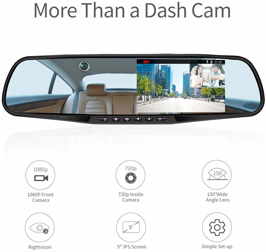 Uber Driver Prefered with Incar Camera Car Dash Camera