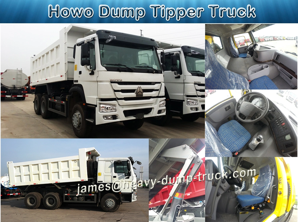Sinotruk 6*4 Left Hand /Right Hand Drive HOWO Dump Truck Tipper Dumper Truck